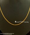 SHN015 - Buy Daily Wear Shiny Cutting Short Chain Grantee Chain Online