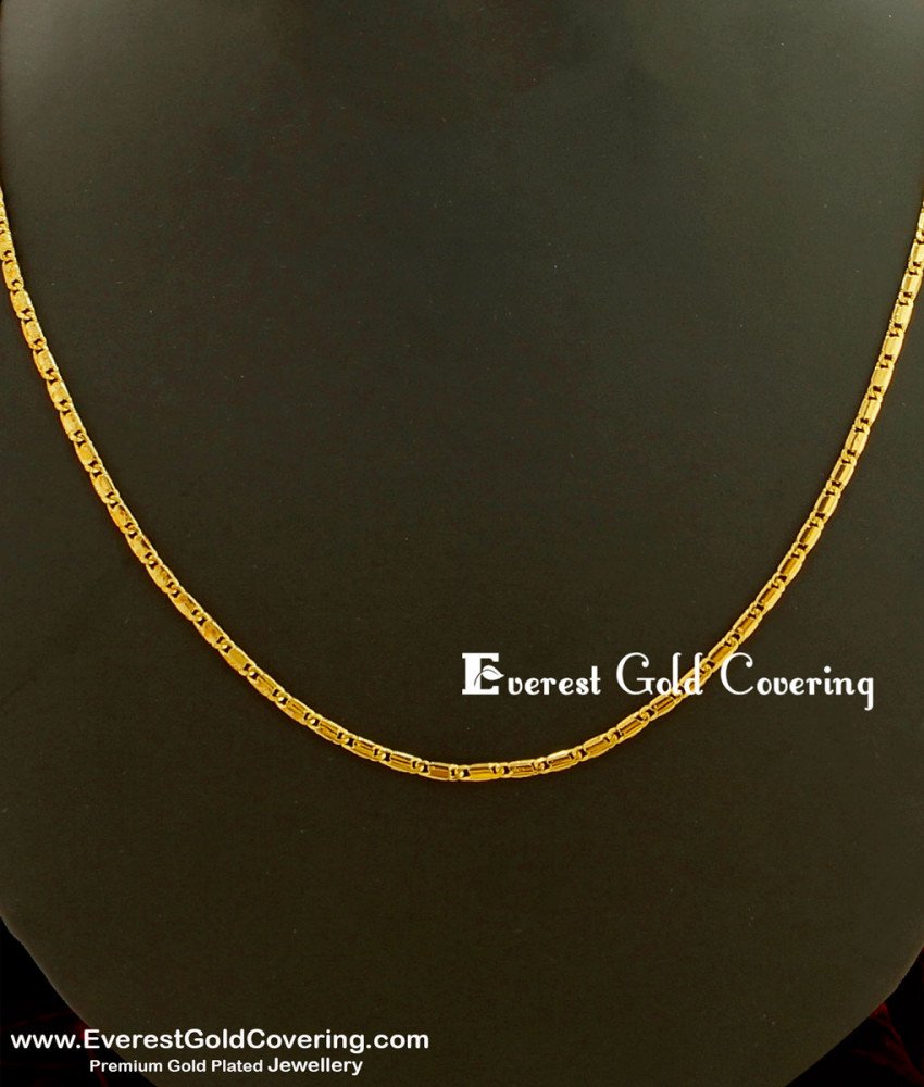 SHN015 - Buy Daily Wear Shiny Cutting Short Chain Grantee Chain Online