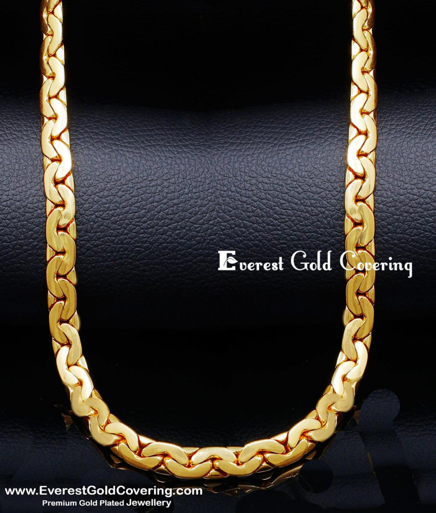 gold plated chain, gold plated chain with guarantee, lifetime guarantee gold plated jewelry india, gold plated chain for men, chain for men, chain design, chain design for men, covering chain, gold chain design, gold chain design gents, gold chain designs male