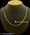 SHN014 - Daily Wear Gold Plated Shiny Cutting Short Chain Design Online