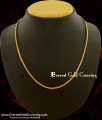 SHN017 - Gold Plated Daily Wear Round Snake Chain Design Buy Online