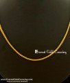 SHN017 - Gold Plated Daily Wear Round Snake Chain Design Buy Online