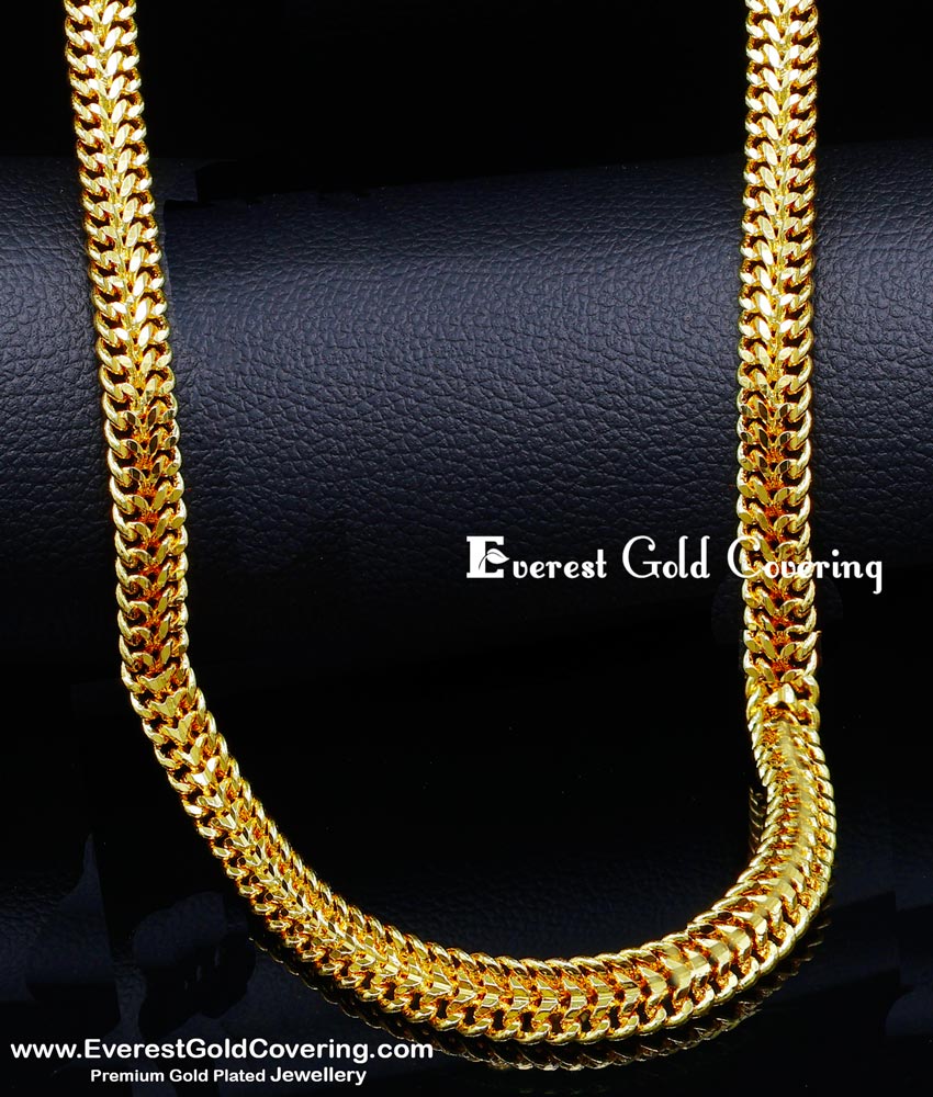 gold plated chain, gold plated chain with guarantee, lifetime guarantee gold plated jewelry india, gold plated chain for men, chain for men, chain design, chain design for men, covering chain, gold chain design, gold chain design gents, gold chain designs male