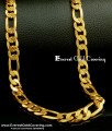Sachin Tendulkar Short Thick Gold Plated Chain for Men