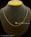 SHN013 - Traditional Daily Wear Flat Chain Gold Design for Boys &Girls