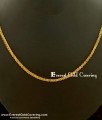 SHN013 - Traditional Daily Wear Flat Chain Gold Design for Boys &Girls