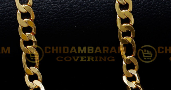 Tendulkar Chain Buy Sachin Tendulkar Short 1 Gram Gold Plated Chain for Men