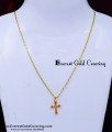 24k gold plated cross pendant