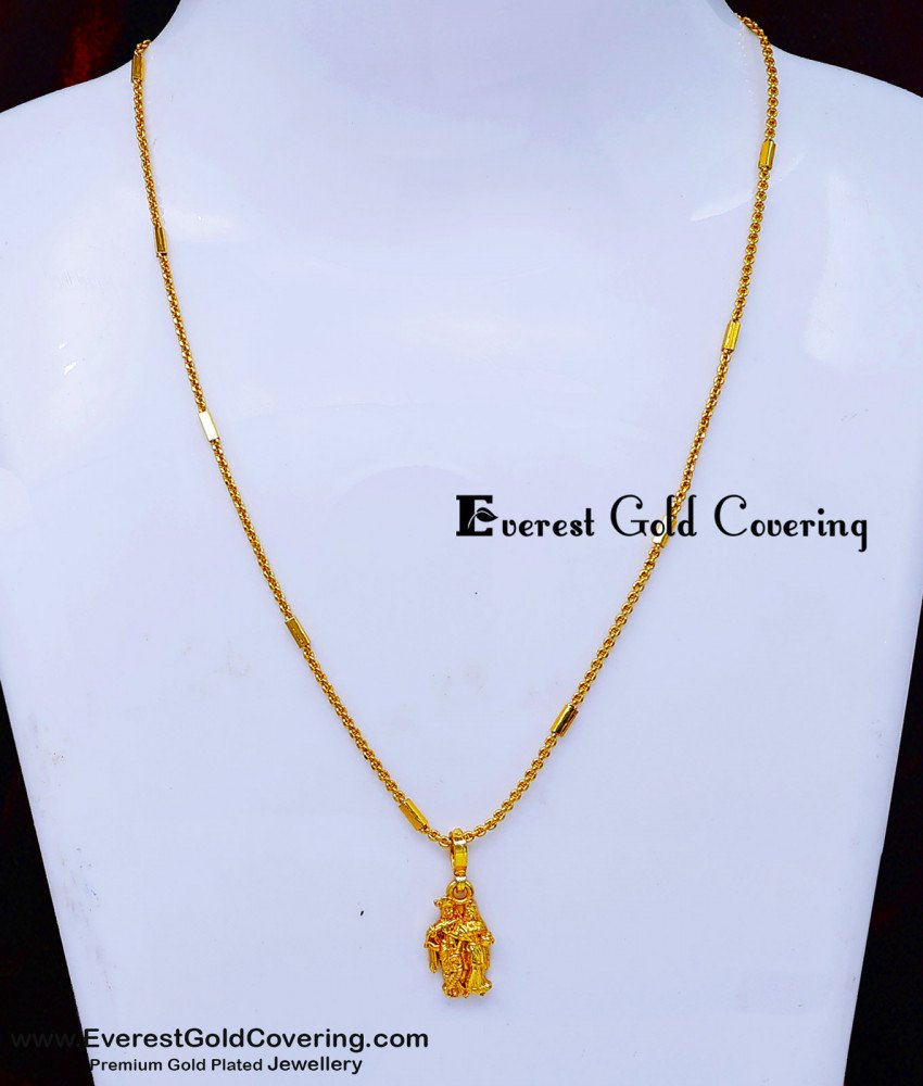 radha krishna pendant