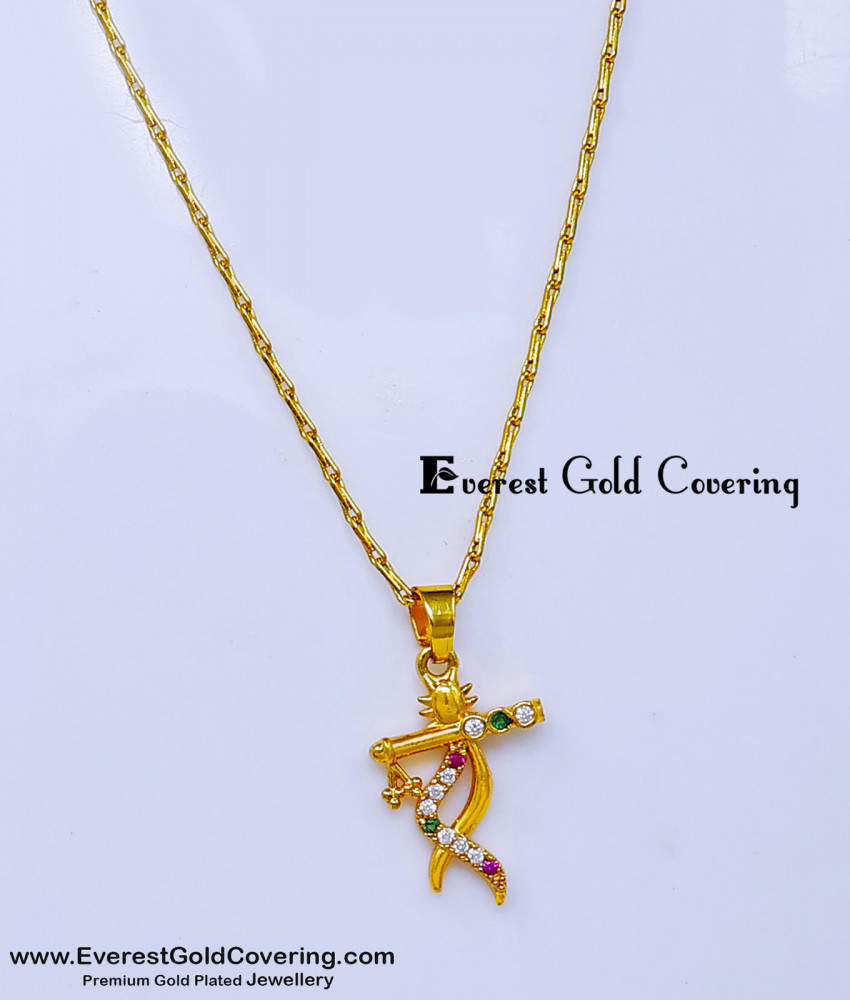 stone pendant chain