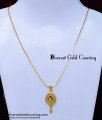 modern gold pendant designs for female