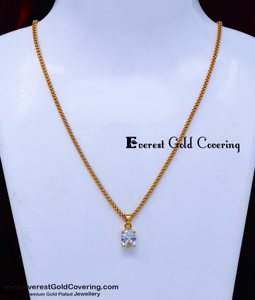 1 gram gold pendant chain