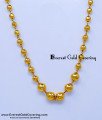 gold ball chain design for ladies