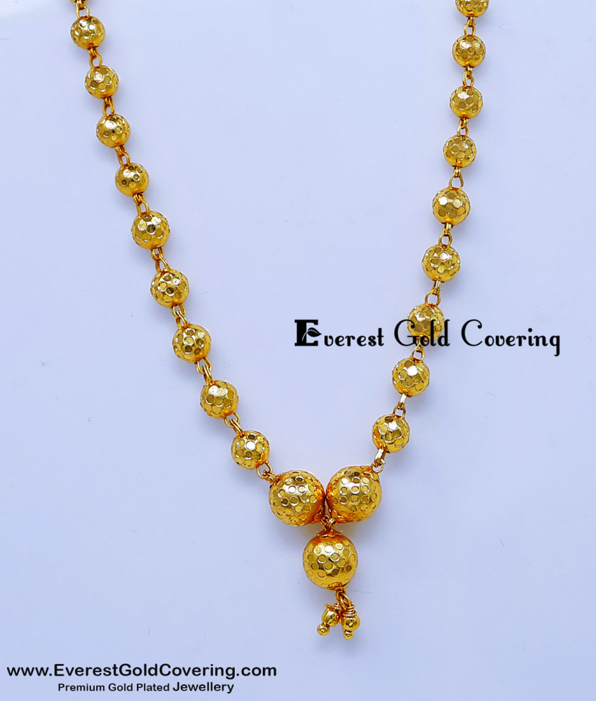Light Weight gold Balls Chain with price, balls chain models gold, Gold pendant, Gold pendant design, pendant gold chain for women, dollar chain, dollar chain model, gold dollar chain