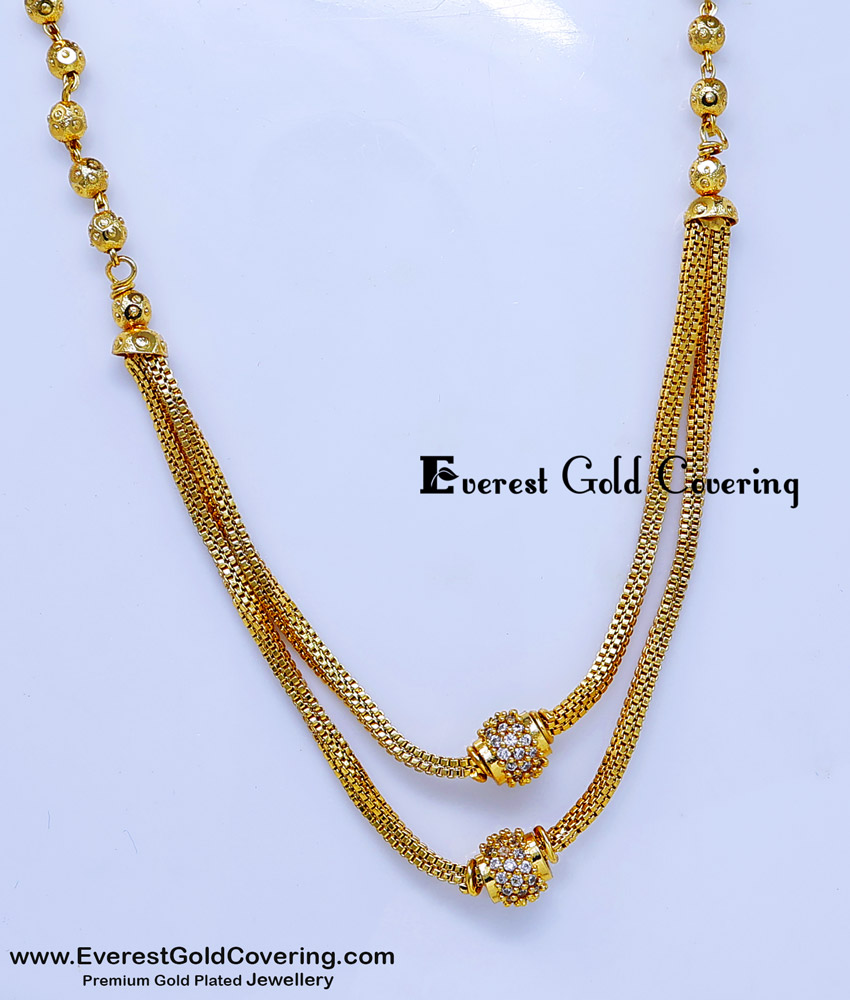 layered necklace