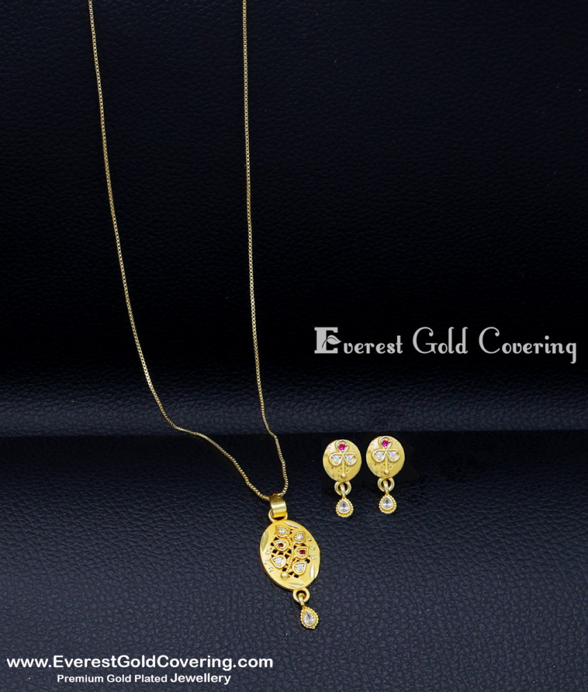 pendant set with earrings