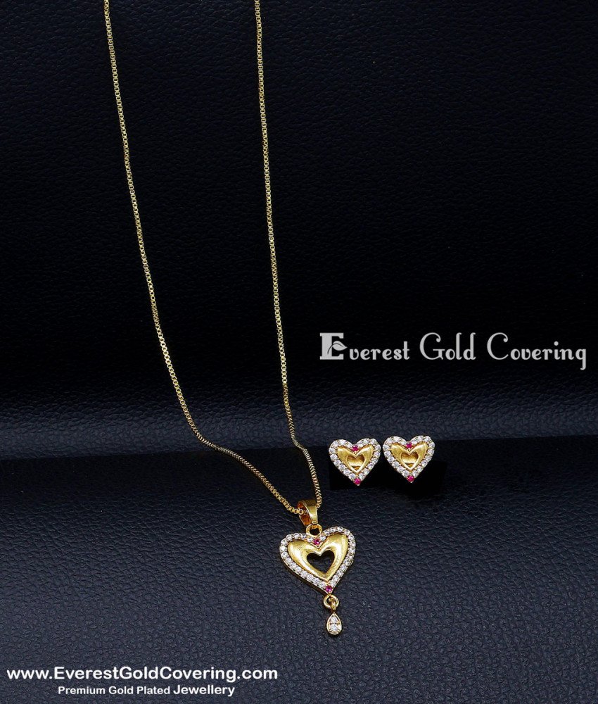 heart pendant set