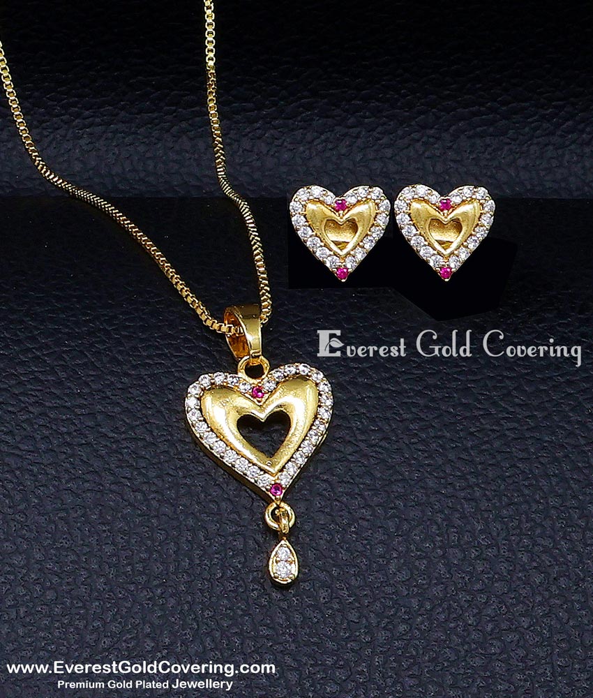 heart pendant set