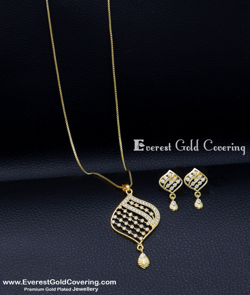diamond stone jewellery set