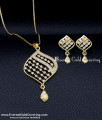 diamond stone jewellery set