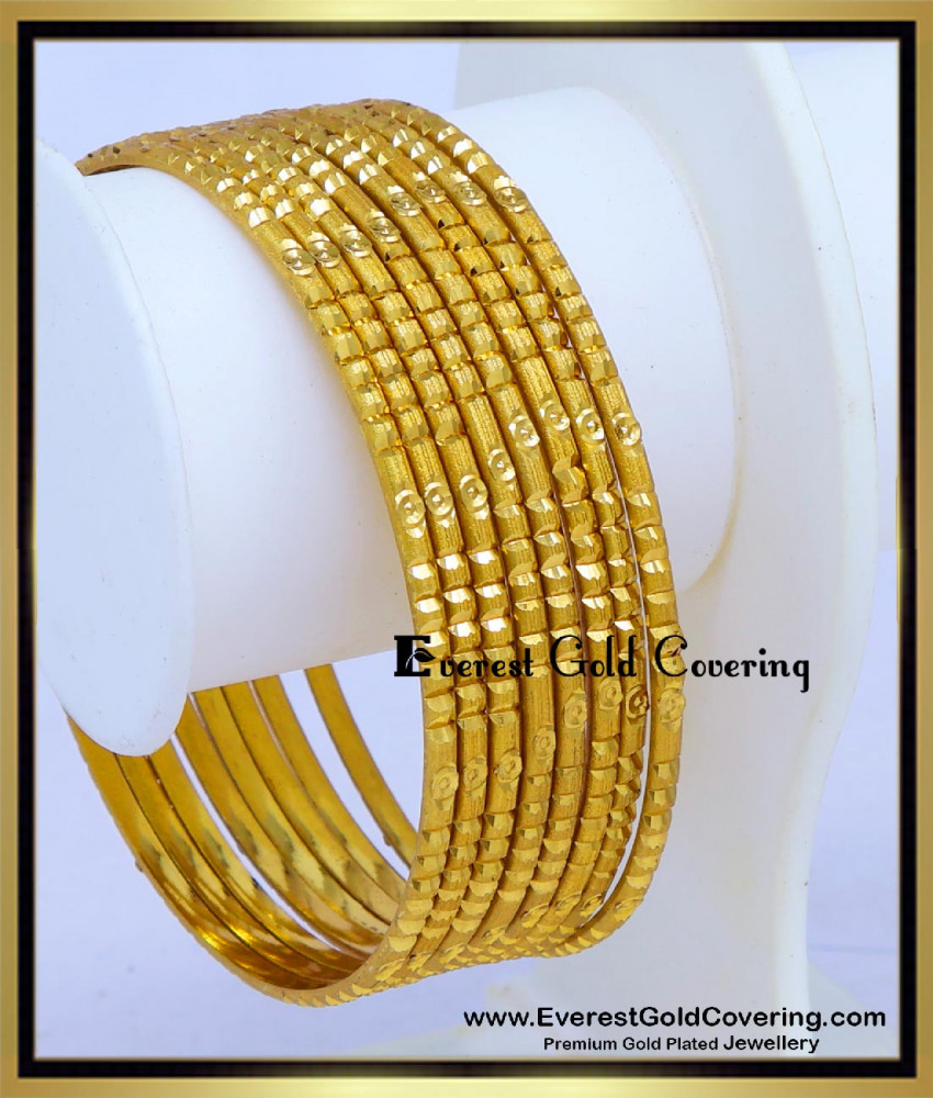gold plated bangles for daily use