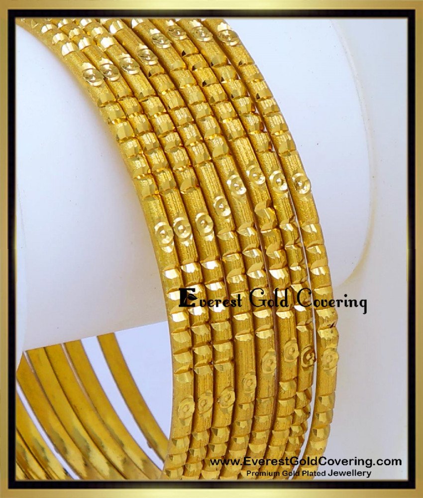 gold plated bangles for daily use