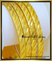 gold plated traditional 4 bangles set