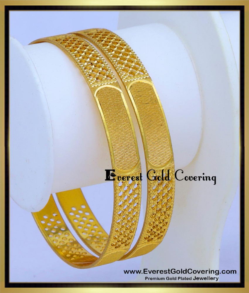 plain gold casual daily wear gold bangle