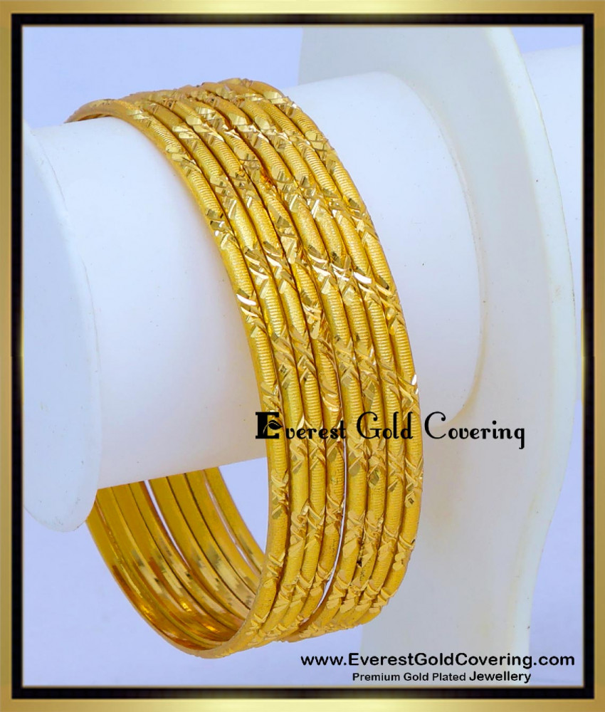 1 gram gold bangles for women