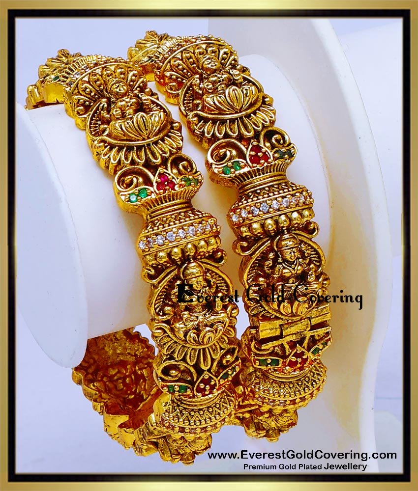 antique temple bangles set