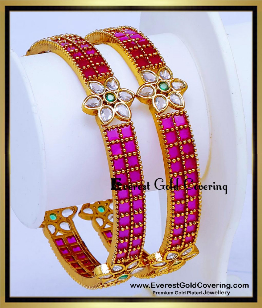 matte finish bangles set