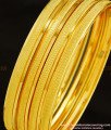 BNG276 - 2.6 Size Light Weight Daily Wear Non Guarantee Plain Bangle Set Of 4 Pieces for Women