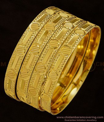 BNG352 - 2.8 Size Bridal Wear Indian Wedding Bangles Set 4 Pieces Imitation Jewellery  