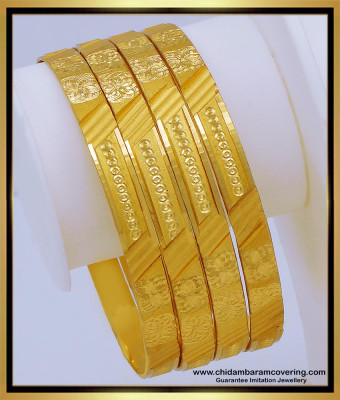 BNG637 - 2.8 Size South Indian Jewellery Daily Wear Bangles Online Shopping