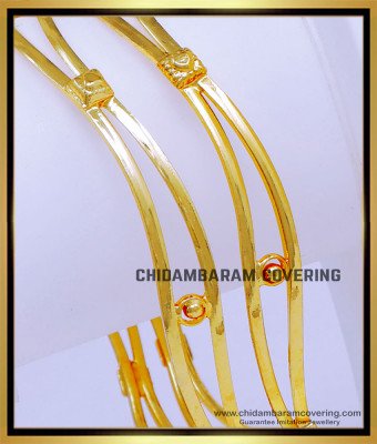 BNG759 - 2.8 Size New Model Office Wear Casual Daily Wear Gold Bangles