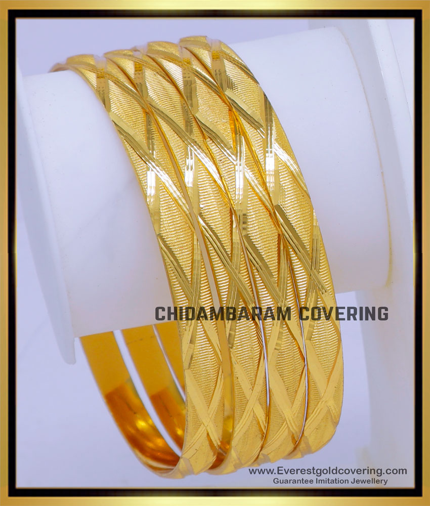 1 gram gold bangles, one gram gold jewellery online, kangan design, gold plated bangles, set bangles, 4 bangles, set of 4 pieces, dulhan bangles set, gold plated jewellery, pakistani gold kangan design, bangles design