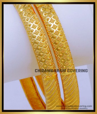 BNG807 - 2.8 Gold Bangles Design Women Daily Use Forming Bangles 