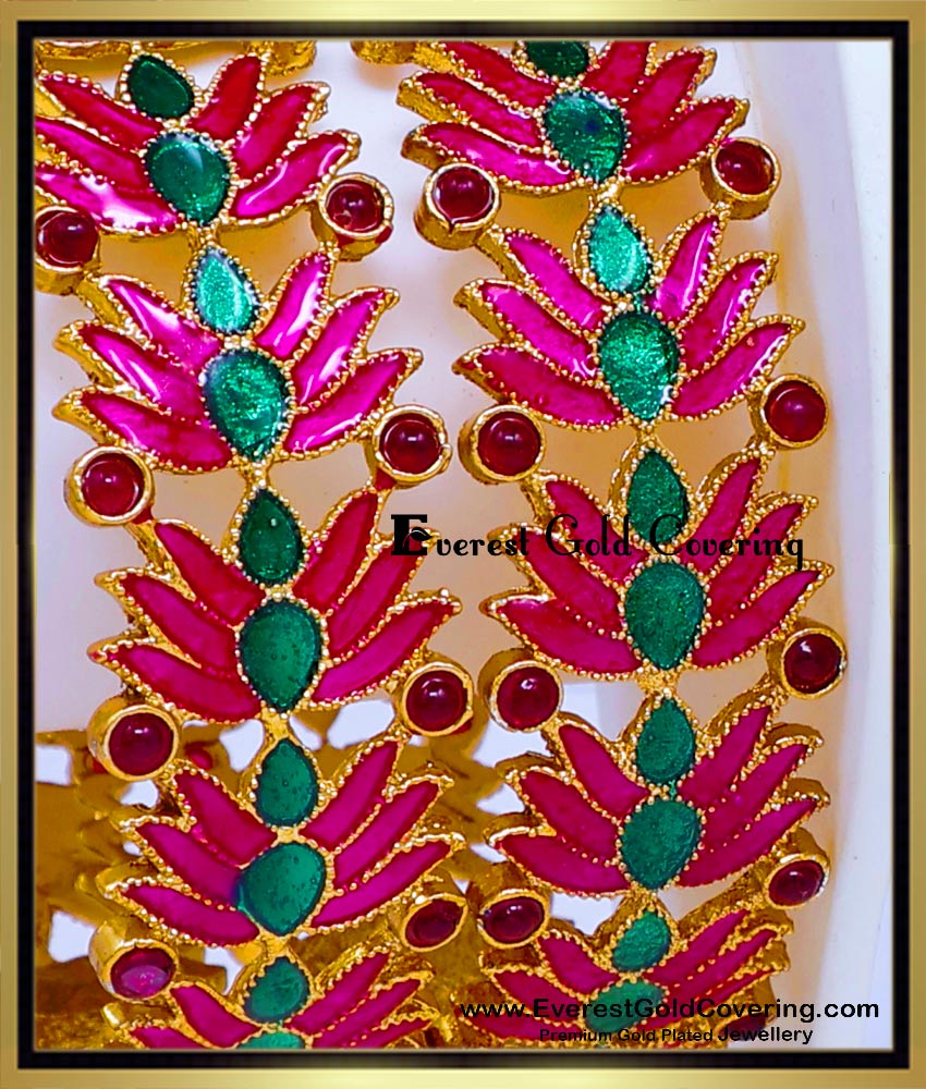 Lotus Bangles set