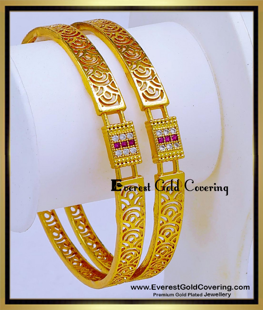 modern trendy gold bangles design