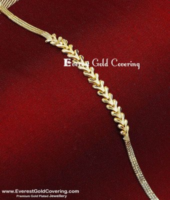 BCT608 - Simple 2 Gram Gold Forming Bracelet Design for Women