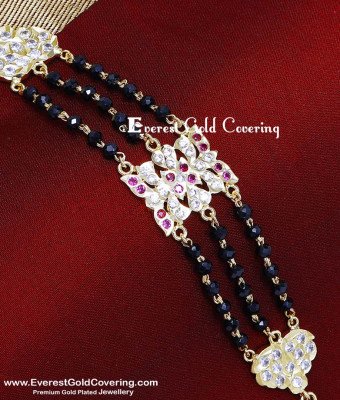 BCT617 - Latest Crystal Impon Bracelet Collection for Wedding