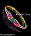 gold plated stone kappu design