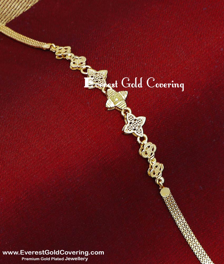 plain chain bracelet for women