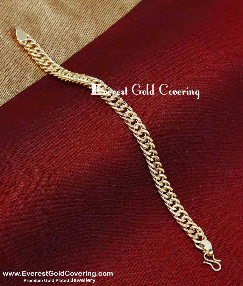 cuban link chain bracelet mens