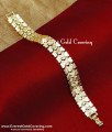 gold broad bracelet for men