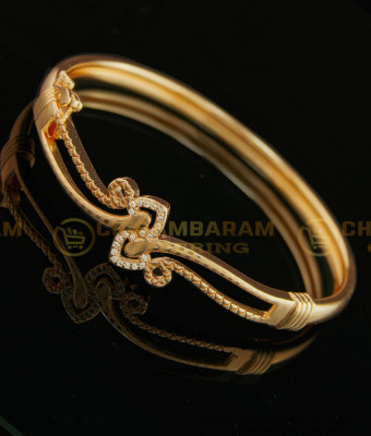 BCT160 - 2.8 size Beautiful and Colorful Rose Gold Bracelet for Women 