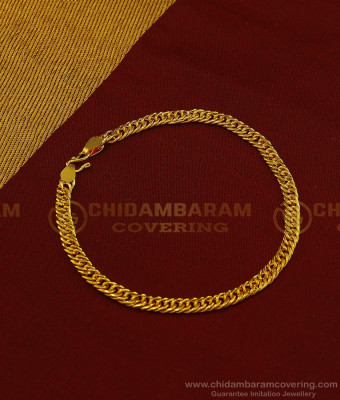 BCT200 - 8 Inch Light Weight Daily Wear Chain Type Simple Bracelet at Best Price 