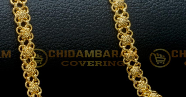 Buy Original Gold Plated with Guarantee Long Chain Designs