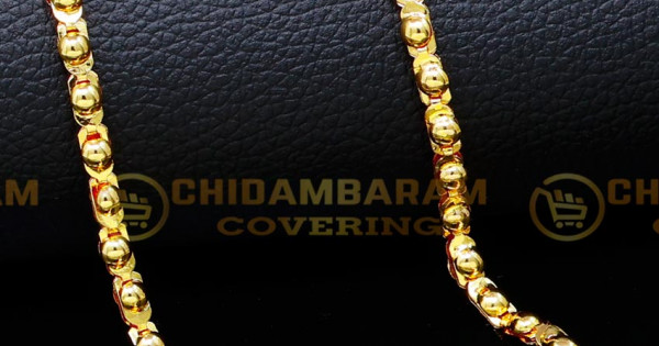 Buy Gold Model Daily Use Paruppu Chain Design Buy Online