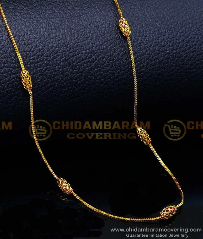 Buy Latest Daily Use Fancy Gold Chain Designs for Ladies